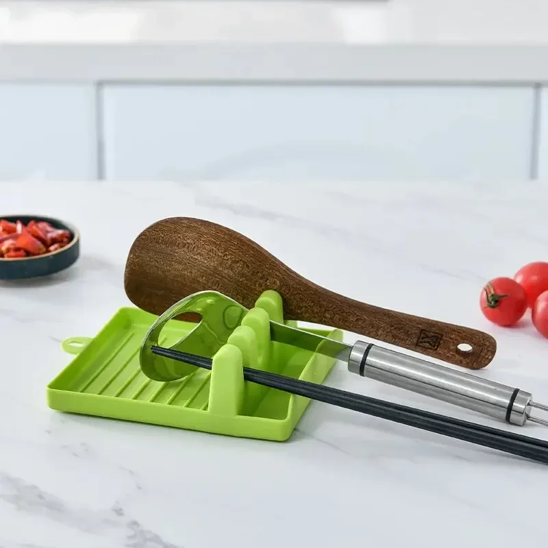 Offset Spatula Set - Plastic Spoon Spatula Holder Kitchen Storage