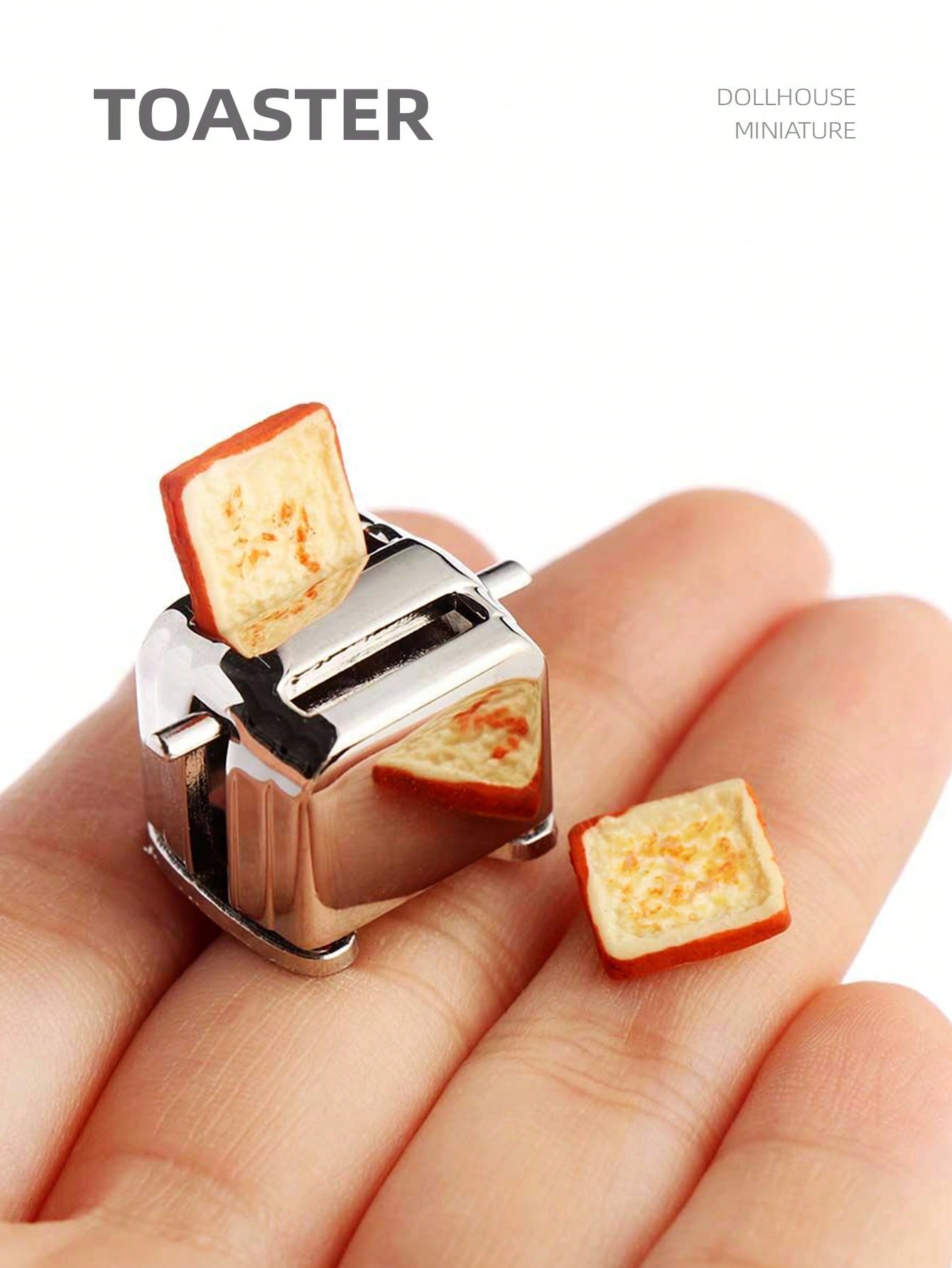 1:12 Dollhouse Miniature Toast - Miniature Baking Kitchen 评论和价格