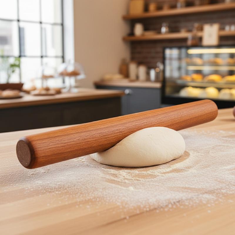 30cm Wooden Rolling Pin Dough  - Kitchen Roll Baking 评论和价格