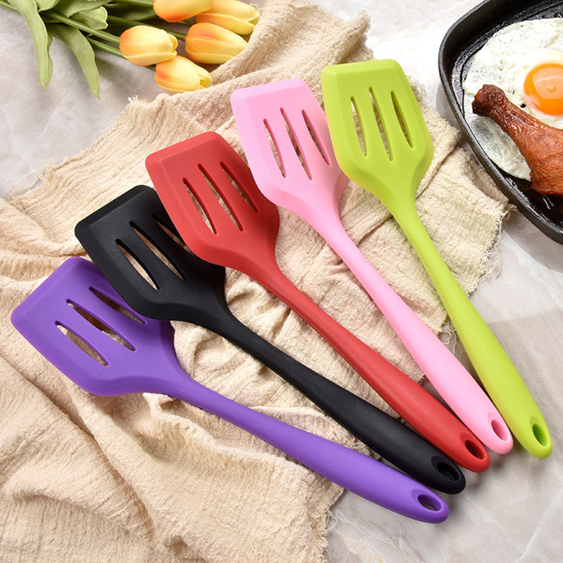 Silicone Turner Spatula Fried  - Offset Spatula Set 评论和价格