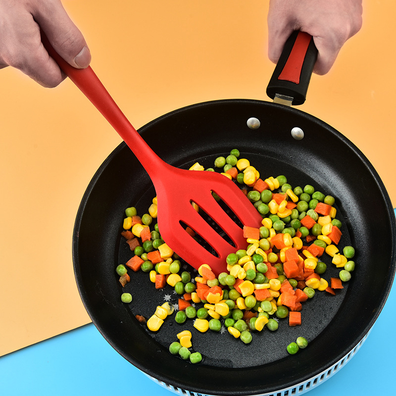 Silicone Turner Spatula Fried  - Offset Spatula Set 评论和价格