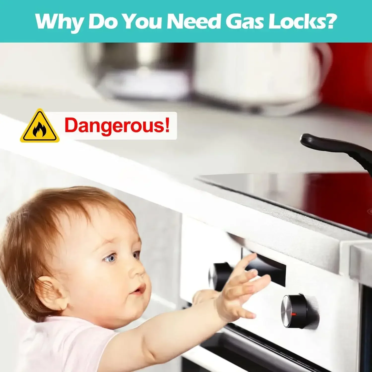 Childproof Kitchen Safety Set  - Kitchen Baking Kit 评论和价格