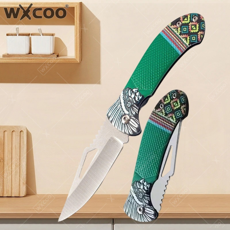 WXCOO Folding Knife Stainless  - Kitchen Baking Store 评论和价格