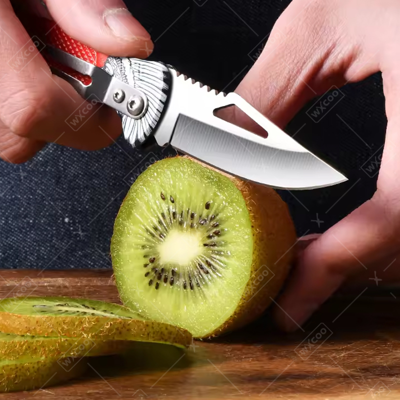 WXCOO Folding Knife Stainless  - Kitchen Baking Store 评论和价格