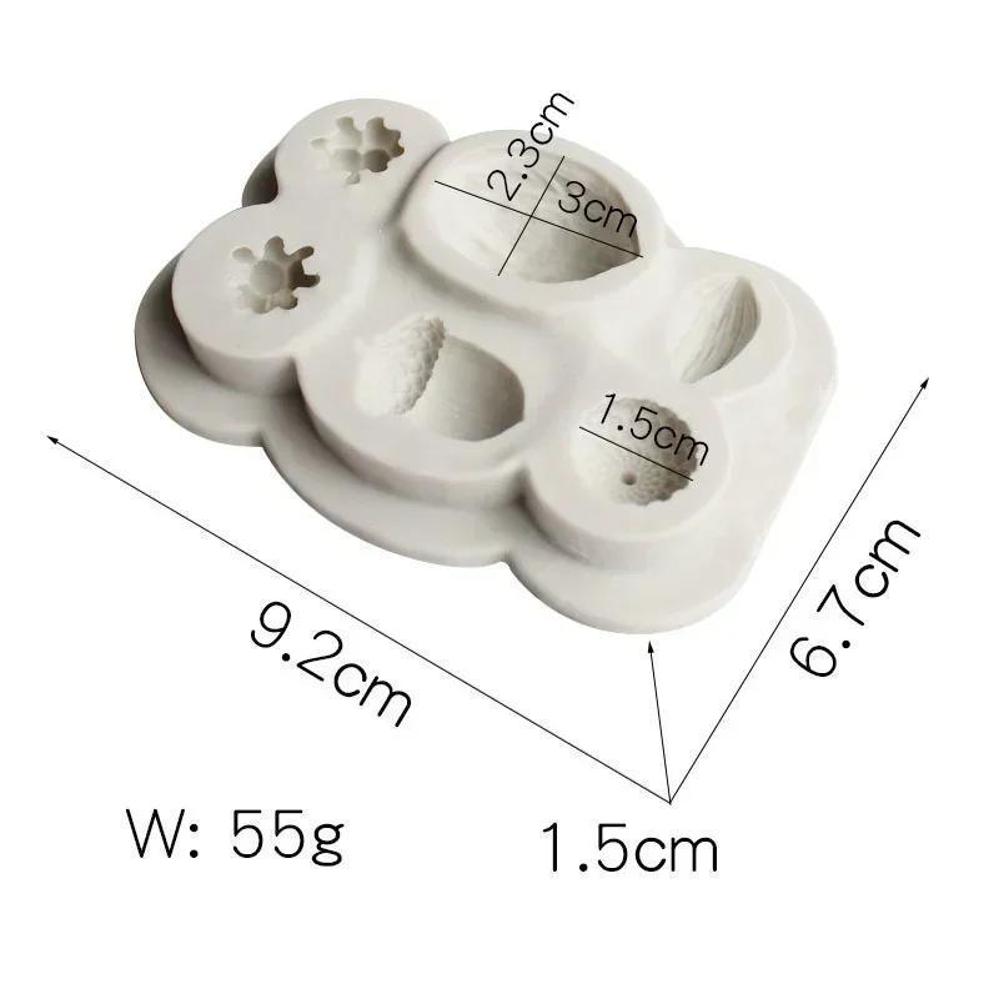 Nut Chocolate Silicone Mold DI - Baking Kitchen For Kids 评论和价格