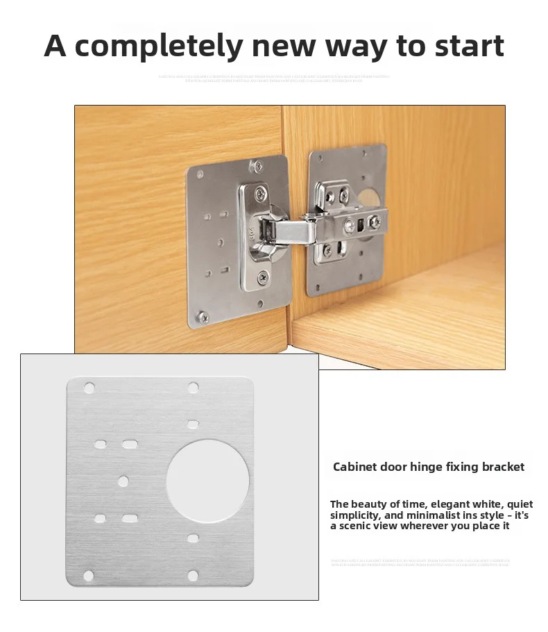 Cabinet Hinge Repair Plate Kit - Kitchen Baking Cabinet 评论和价格
