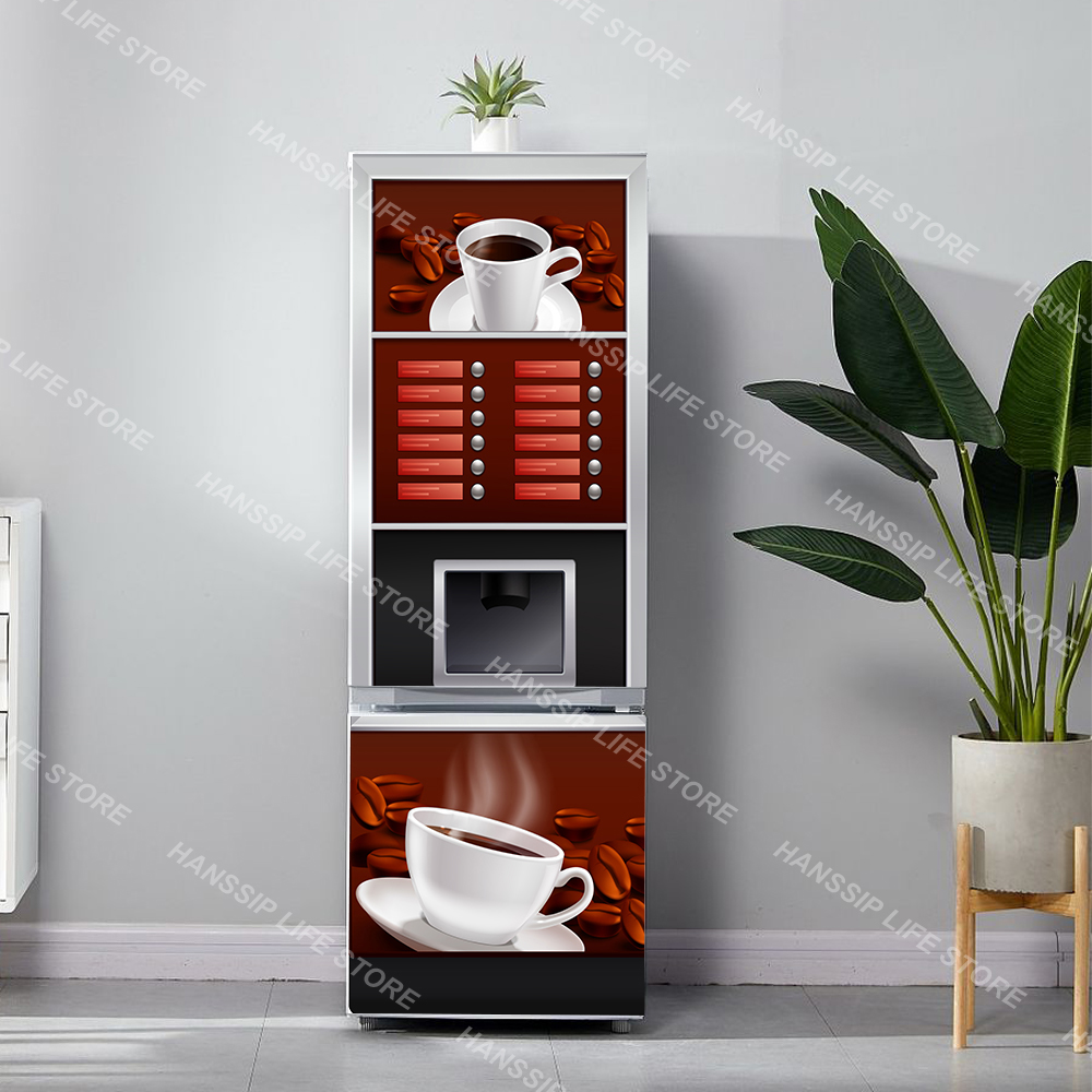 Retro Phone Booth Printed Refr - Kitchen Baking Cabinet 评论和价格