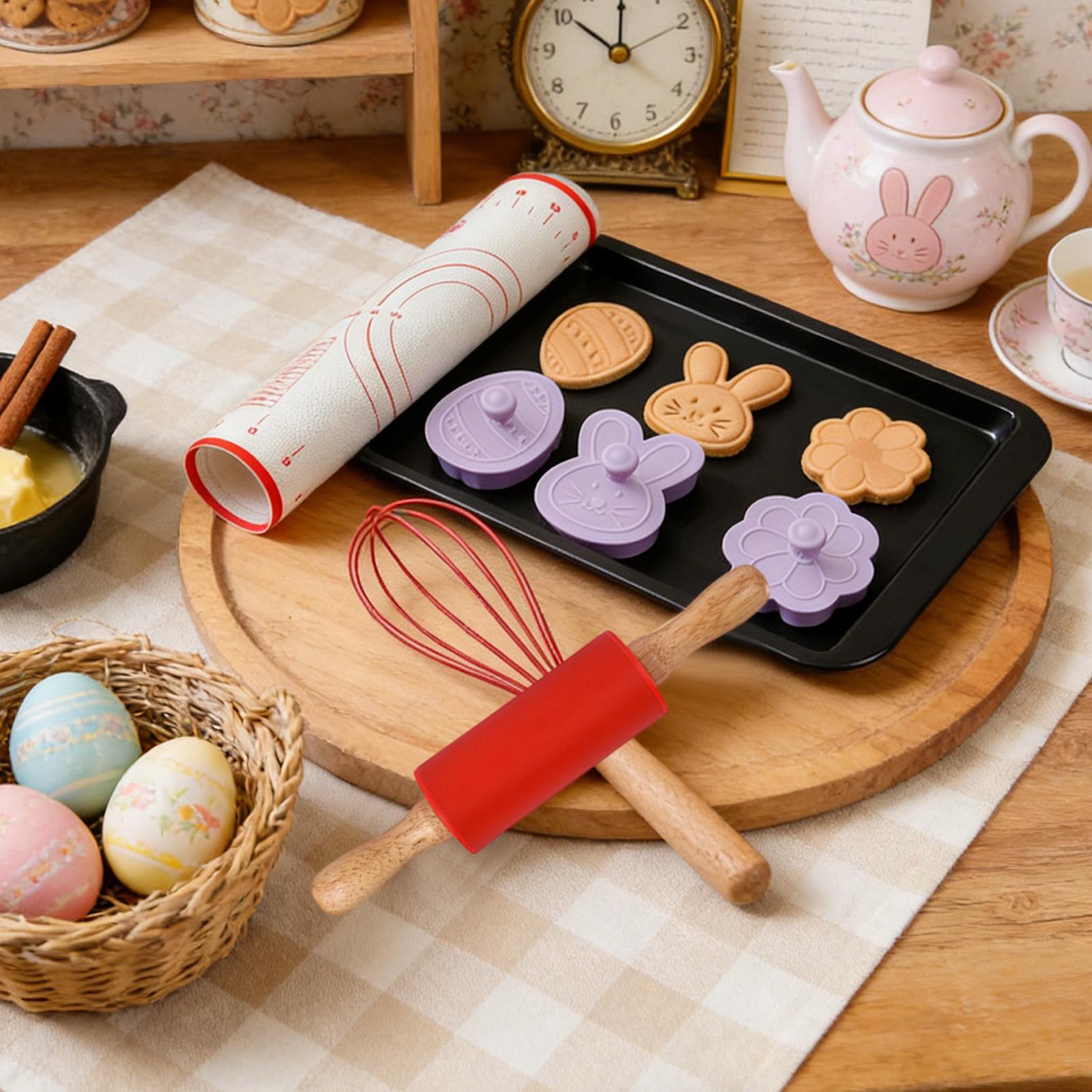 Baking Rolling Pin Easter Non  - Kitchen Roll Baking 评论和价格