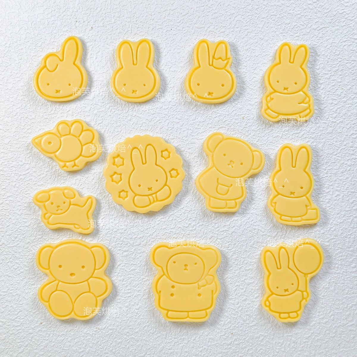 Cute 3D Press Cookie Mold with - Baking Kitchen For Kids 评论和价格