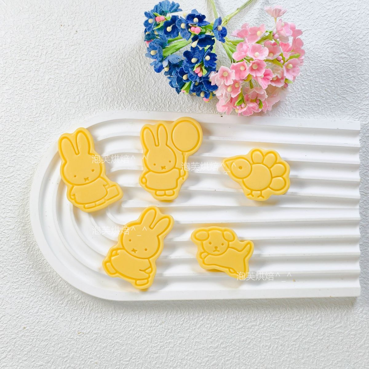 Cute 3D Press Cookie Mold with - Baking Kitchen For Kids 评论和价格