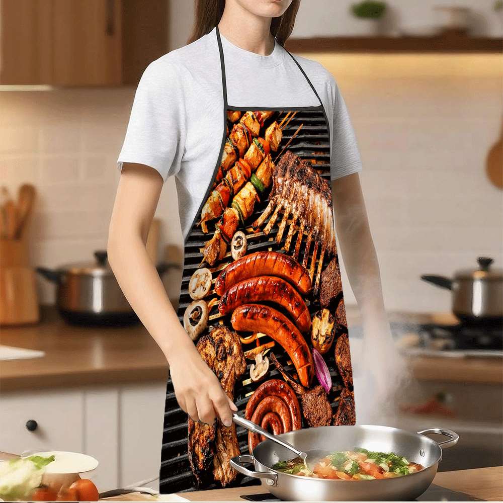 1 Piece of Fun Barbecue-Themed - Kitchen Baking Area Ideas 评论和价格