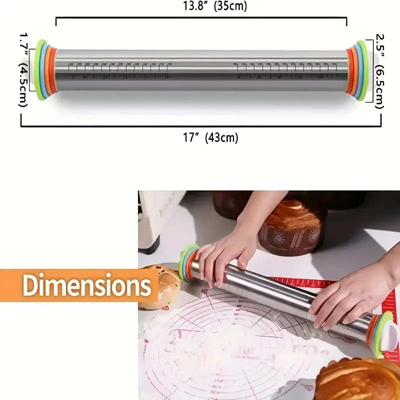 Adjustable Thickness Rolling P - Kitchen Roll Baking 评论和价格