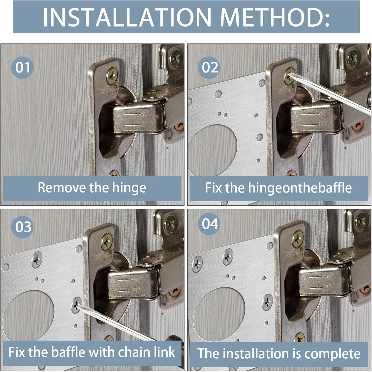 Cabinet Hinge Repair Plate Kit - Kitchen Baking Cabinet 评论和价格