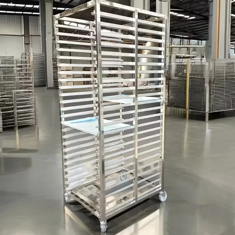 Bakery Stainless Steel 15 Laye - Kitchen Baking Trolley 评论和价格