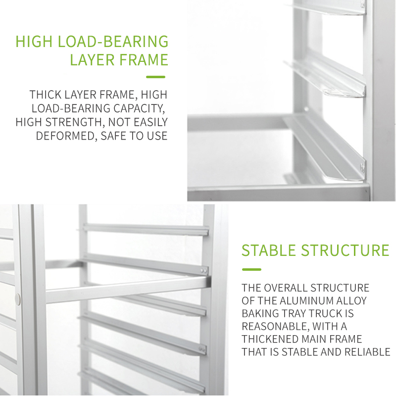 Commercial Aluminium Baking Tr - Kitchen Baking Trolley 评论和价格