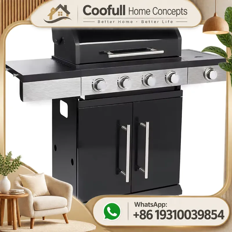 For Commercial Propane Gas BBQ - Kitchen Baking Trolley 评论和价格