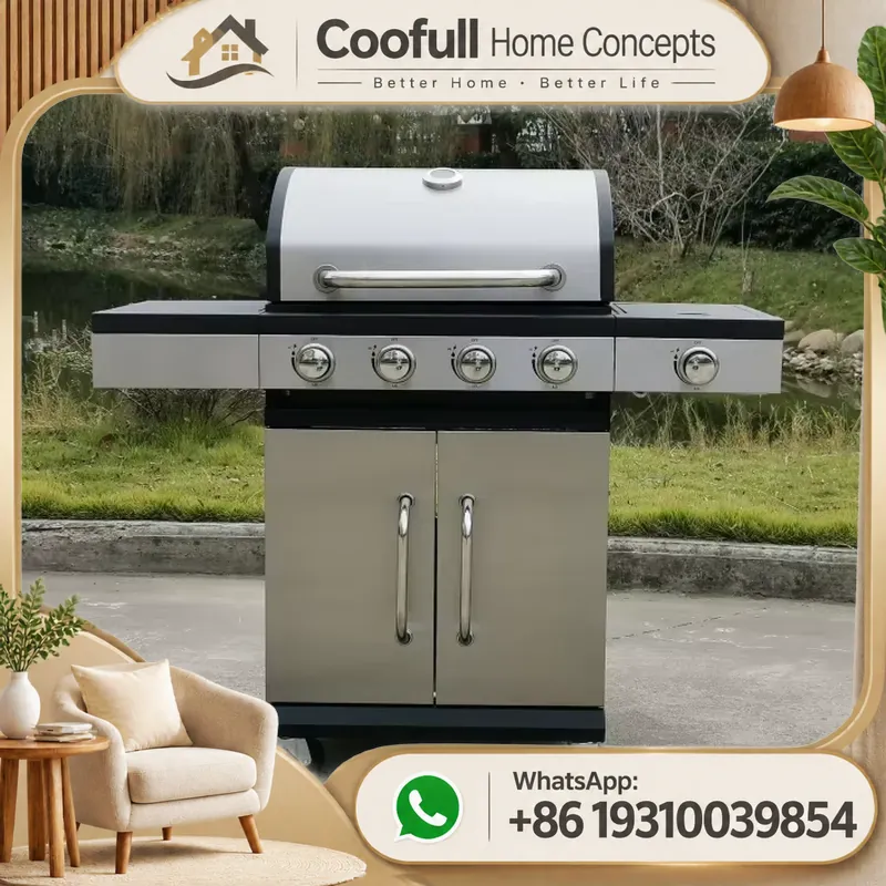 For Commercial Propane Gas BBQ - Kitchen Baking Trolley 评论和价格
