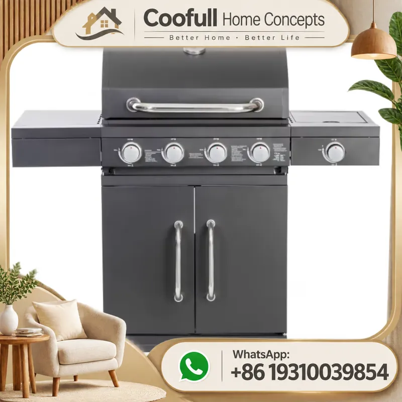 For Commercial Propane Gas BBQ - Kitchen Baking Trolley 评论和价格