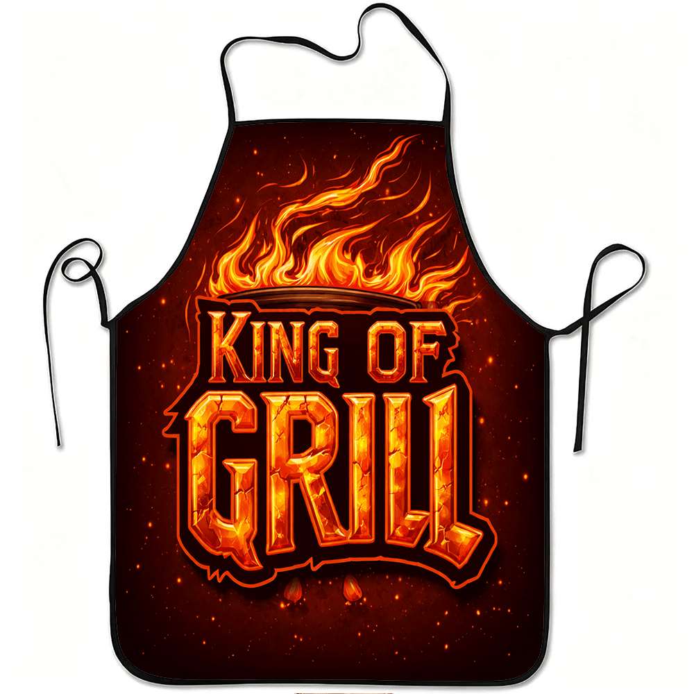 1 Piece of Bbq King Apron, Bbq - Kitchen Baking Area Ideas 评论和价格