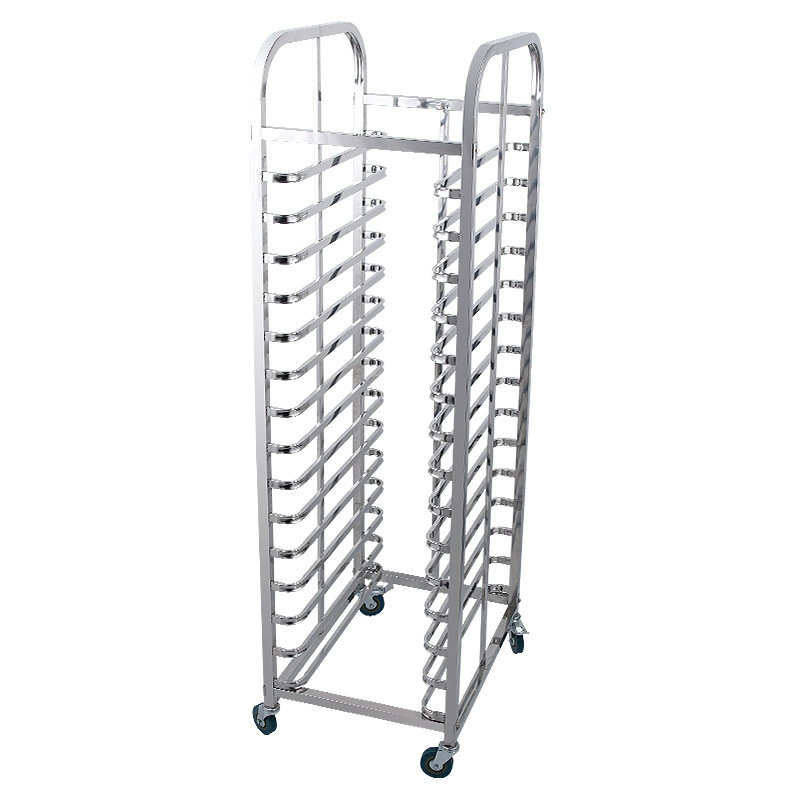Stainless Steel 15-Tier Double - Kitchen Baking Trolley 评论和价格