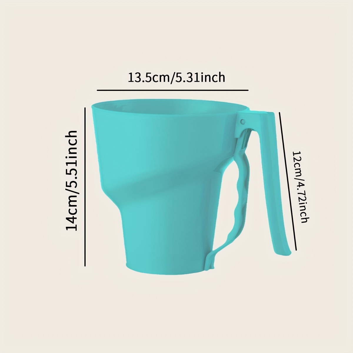 1pc-Plastic Hand-held Powder S - Baking Powder Kitchen 评论和价格