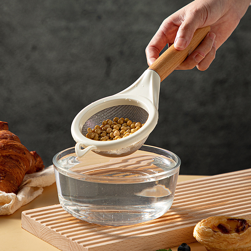 New type wooden handle flour s - Baking Powder Kitchen 评论和价格