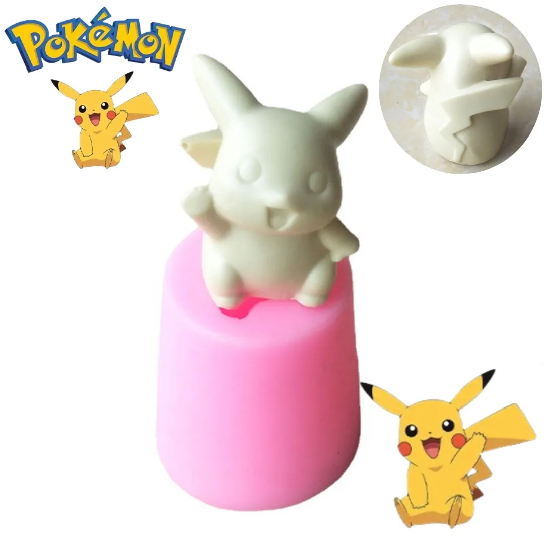 Pikachu 3D Candle Wax Anime Si - Baking Kitchen For Kids 评论和价格