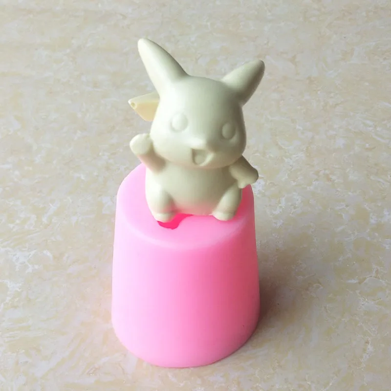 Pikachu 3D Candle Wax Anime Si - Baking Kitchen For Kids 评论和价格