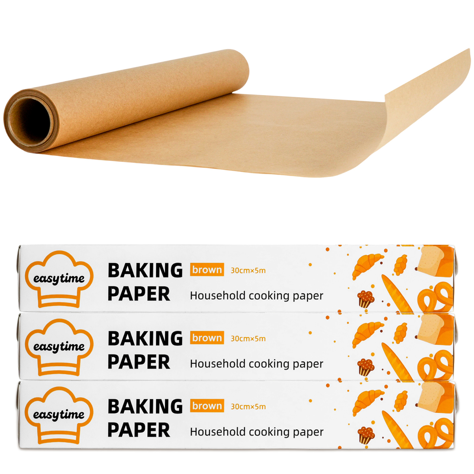 Non-stick Parchment Paper Roll - Kitchen Roll Baking 评论和价格
