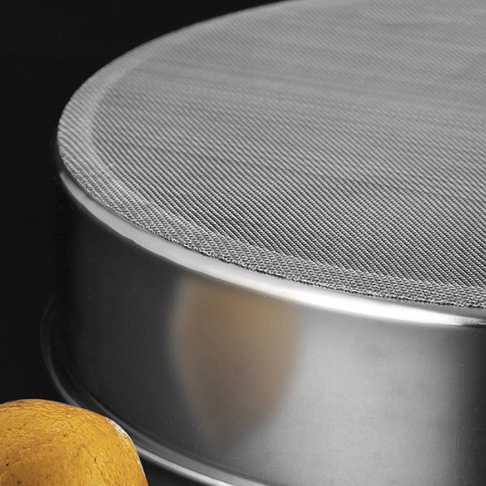 3Pcs Stainless Steel Flour Sif - Baking Powder Kitchen 评论和价格