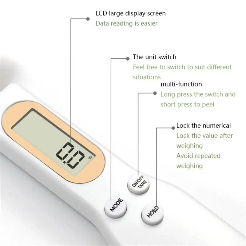 LCD Digital Measurement Adjust - Baking Powder Kitchen 评论和价格