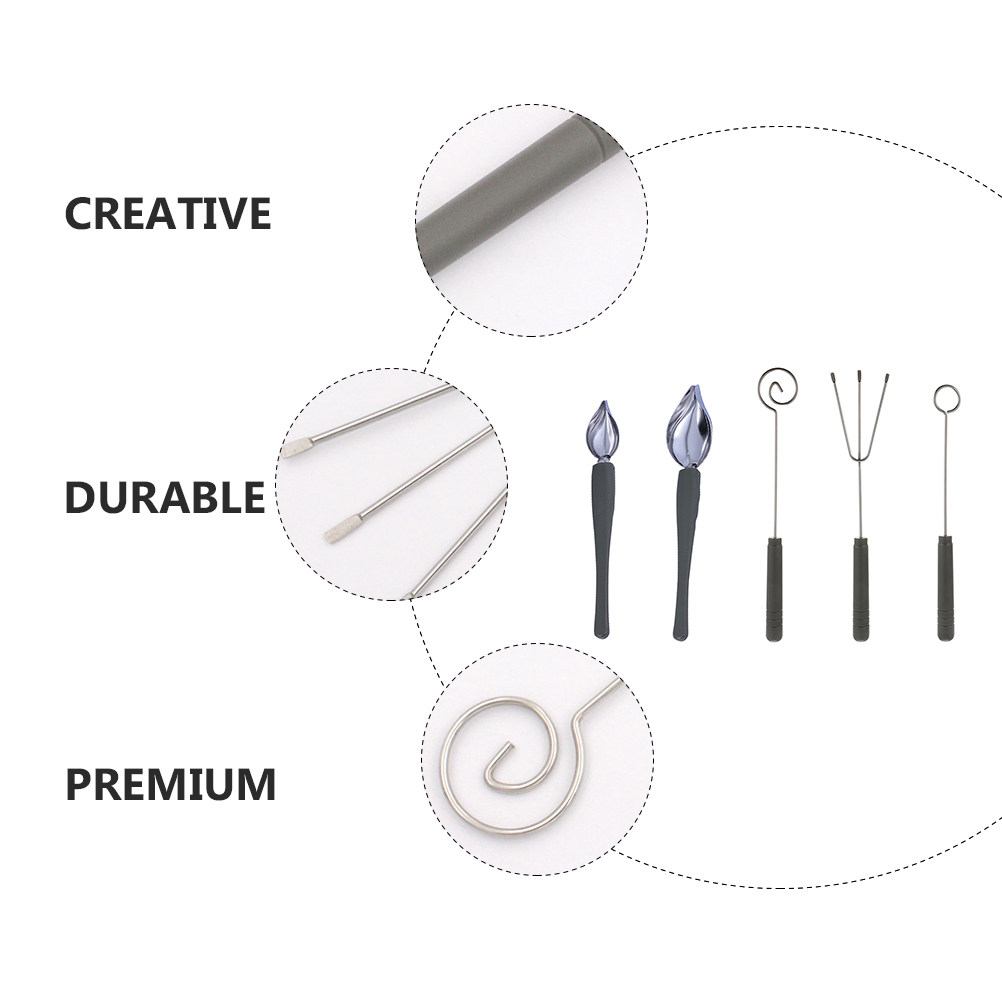 1Set Stainless Steel Chocolate - Kitchen Baking Drawing 评论和价格