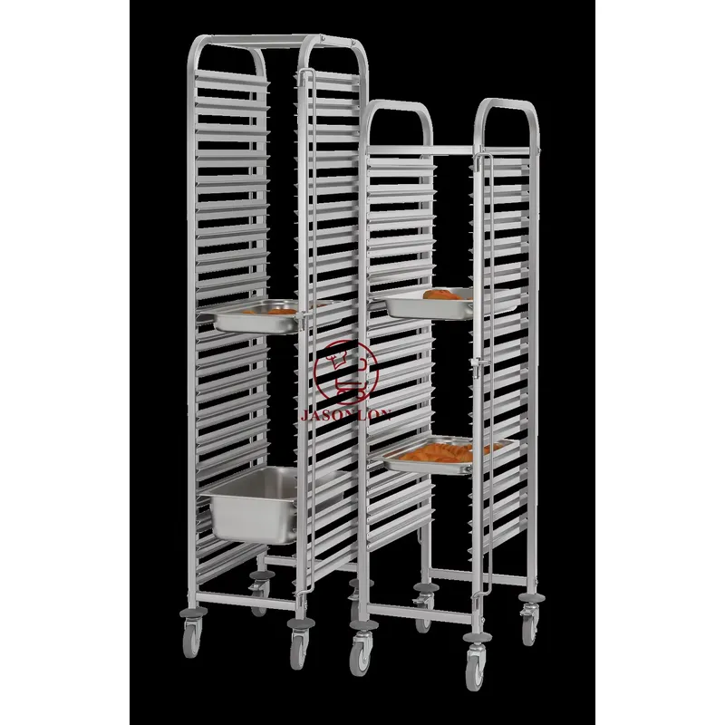 Stainless Steel Heavy-Duty 4-W - Kitchen Baking Trolley 评论和价格
