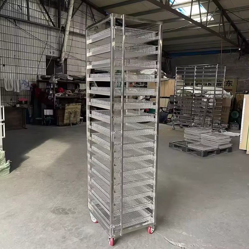 6 10 15 16 Tiers Stainless Ste - Kitchen Baking Trolley 评论和价格