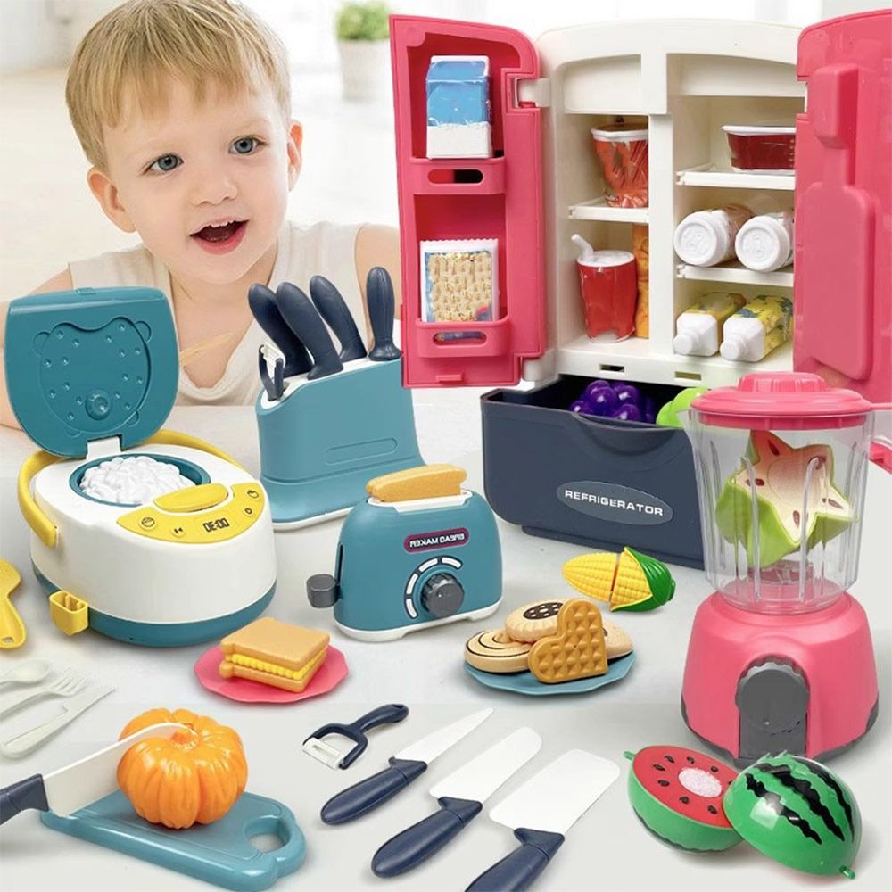 Funny Multicolor Cooking Plays - Kitchen Kids Baking Set 评论和价格