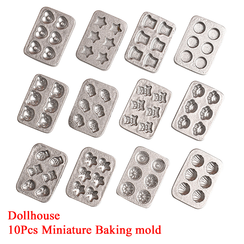 10pcs Doll House Miniature Min - Miniature Baking Kitchen 评论和价格