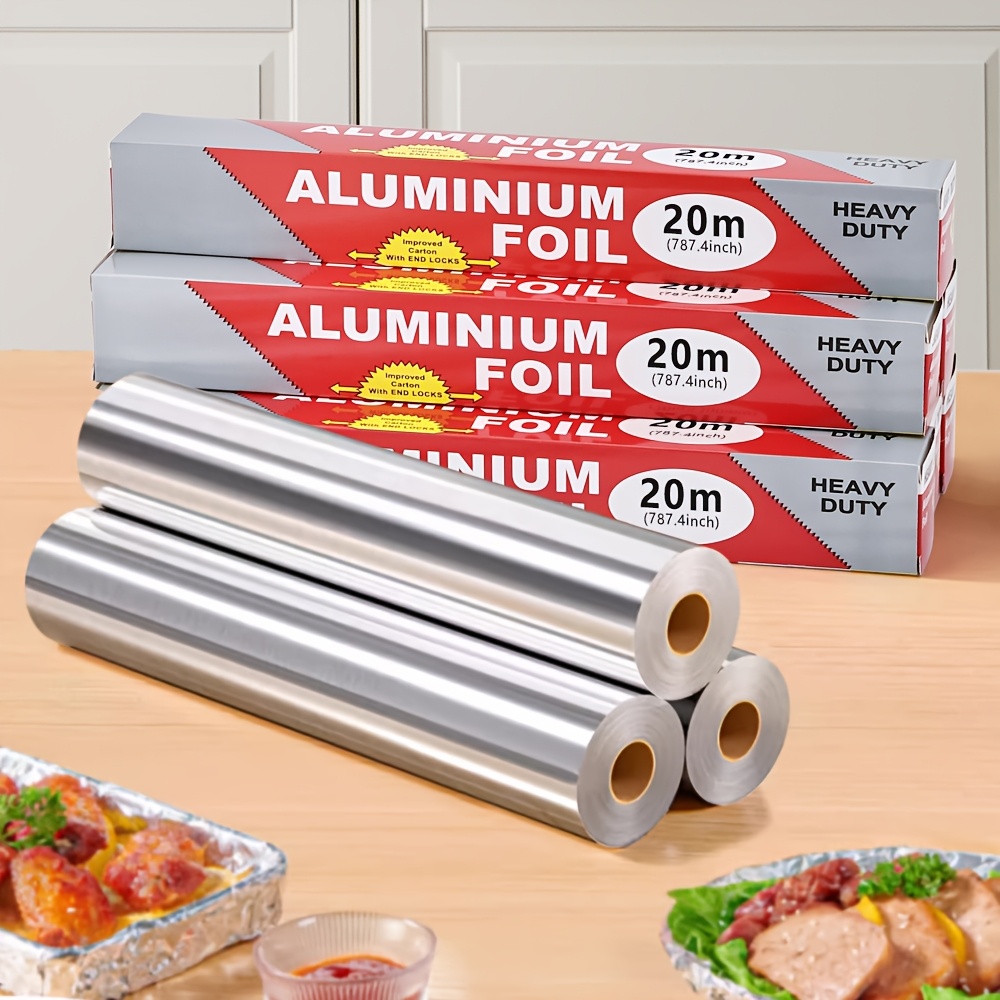 Heavy‑Duty Aluminum Foil Roll, - Kitchen Roll Baking 评论和价格