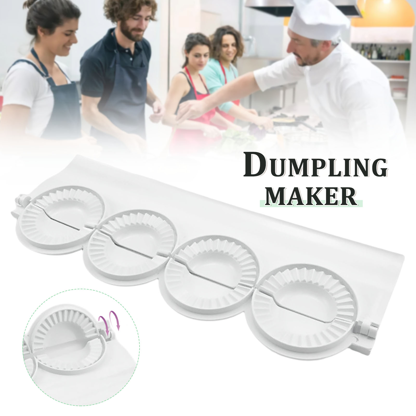 Large Diy Dumpling Mold Dough  - Kitchen Baking Store 评论和价格