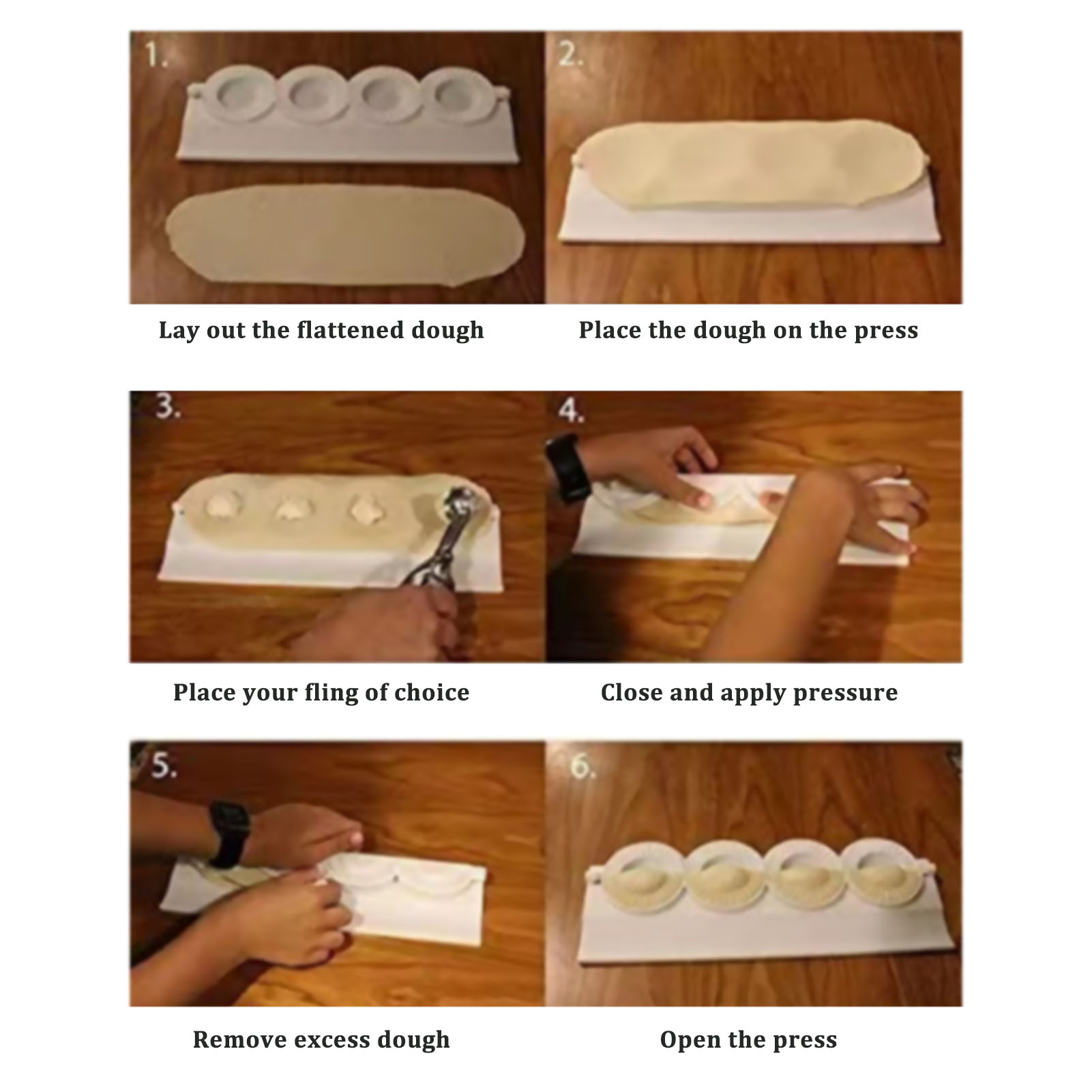 Large Diy Dumpling Mold Dough  - Kitchen Baking Store 评论和价格