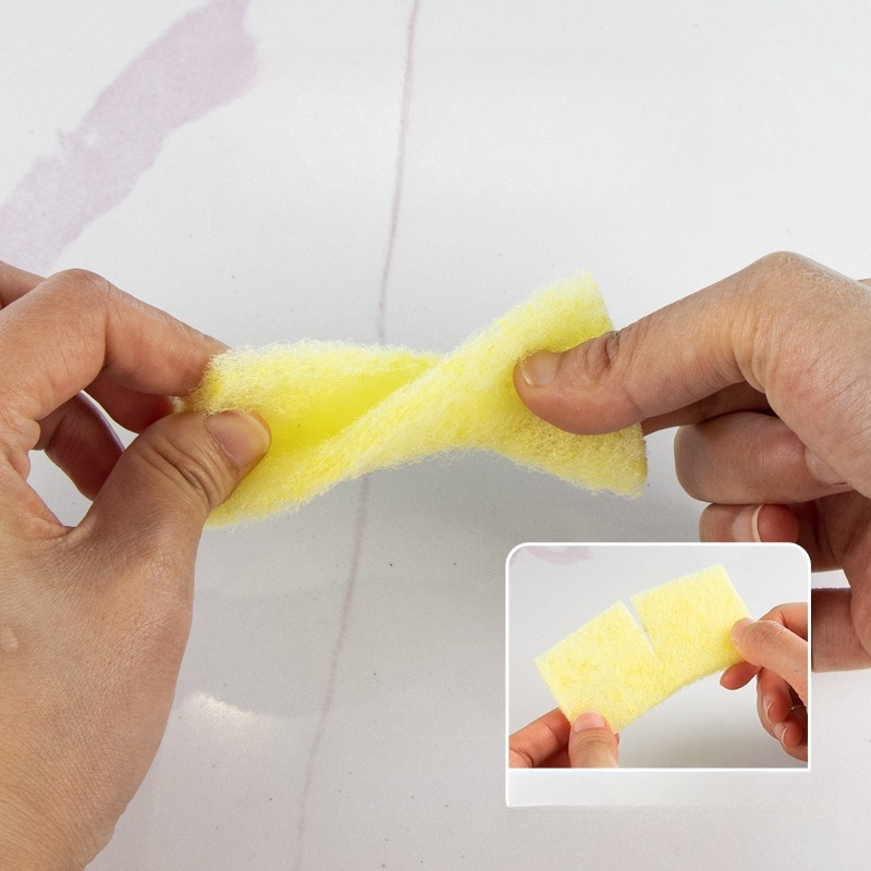Dish Sponge Scouring Wipes Mul - Kitchen Cleaner With Baking Soda 评论和价格