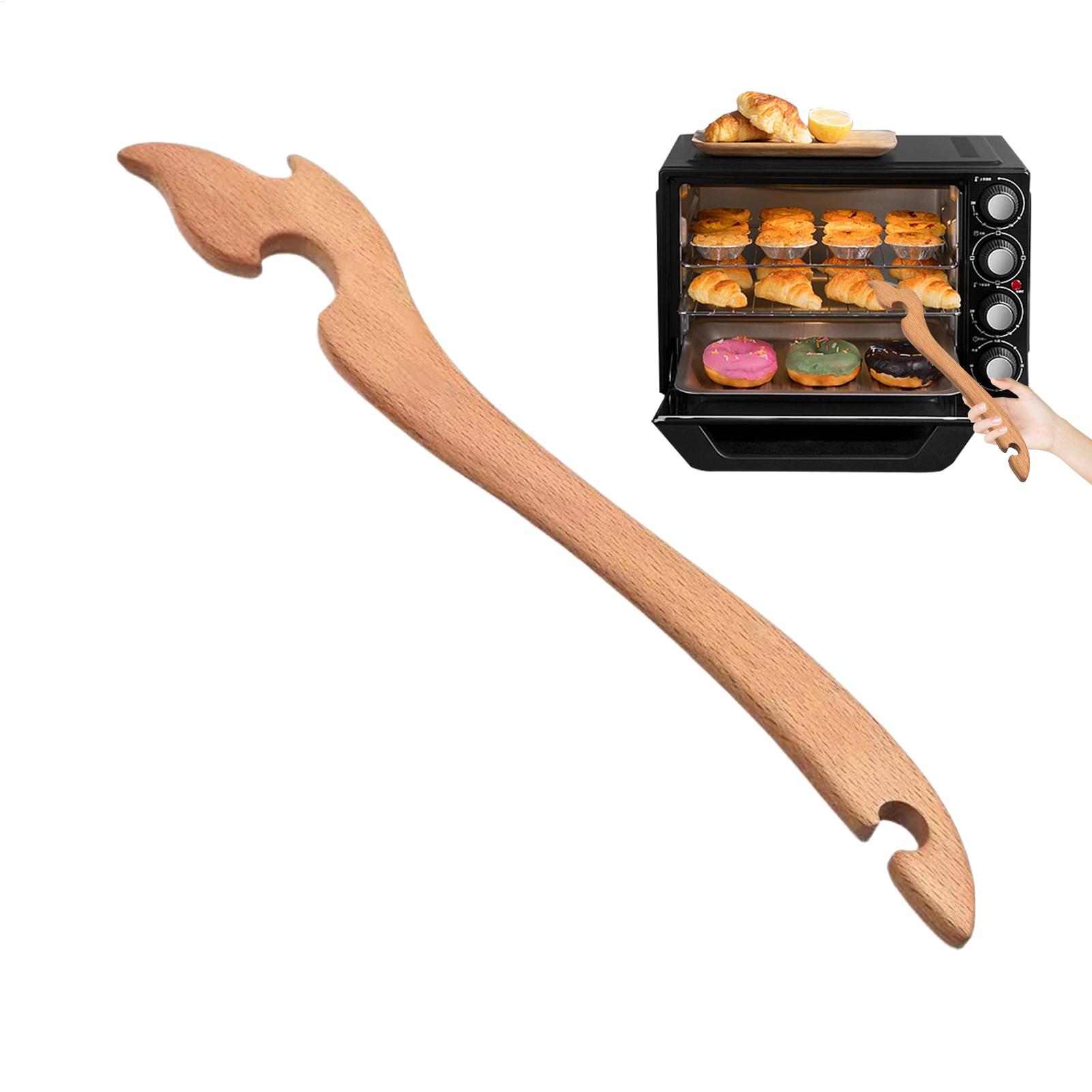 Oven Rack Puller Tool Wooden L - Cool Kitchen Baking Gadgets 评论和价格