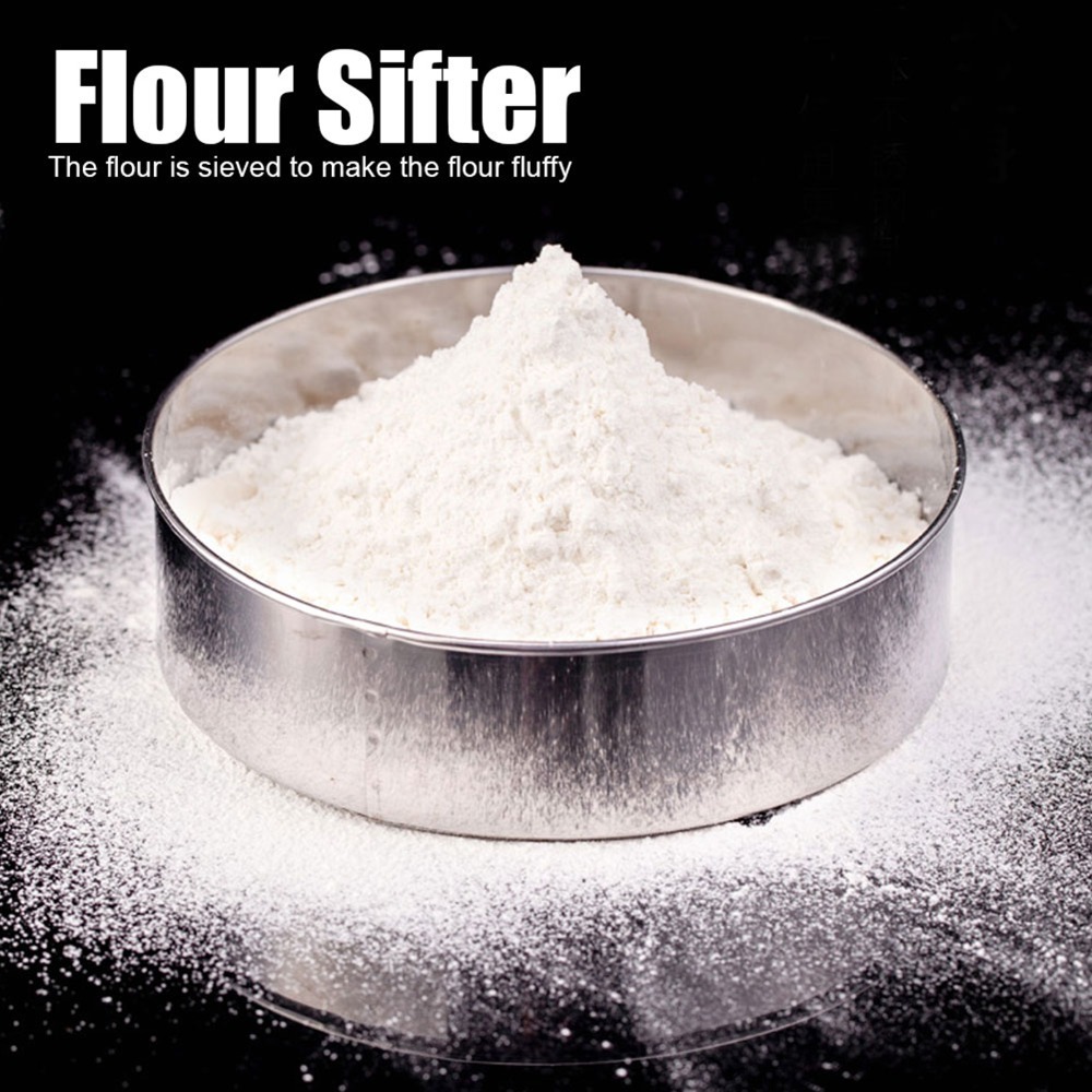 6PCS Stainless Steel Flour Sif - Baking Powder Kitchen 评论和价格