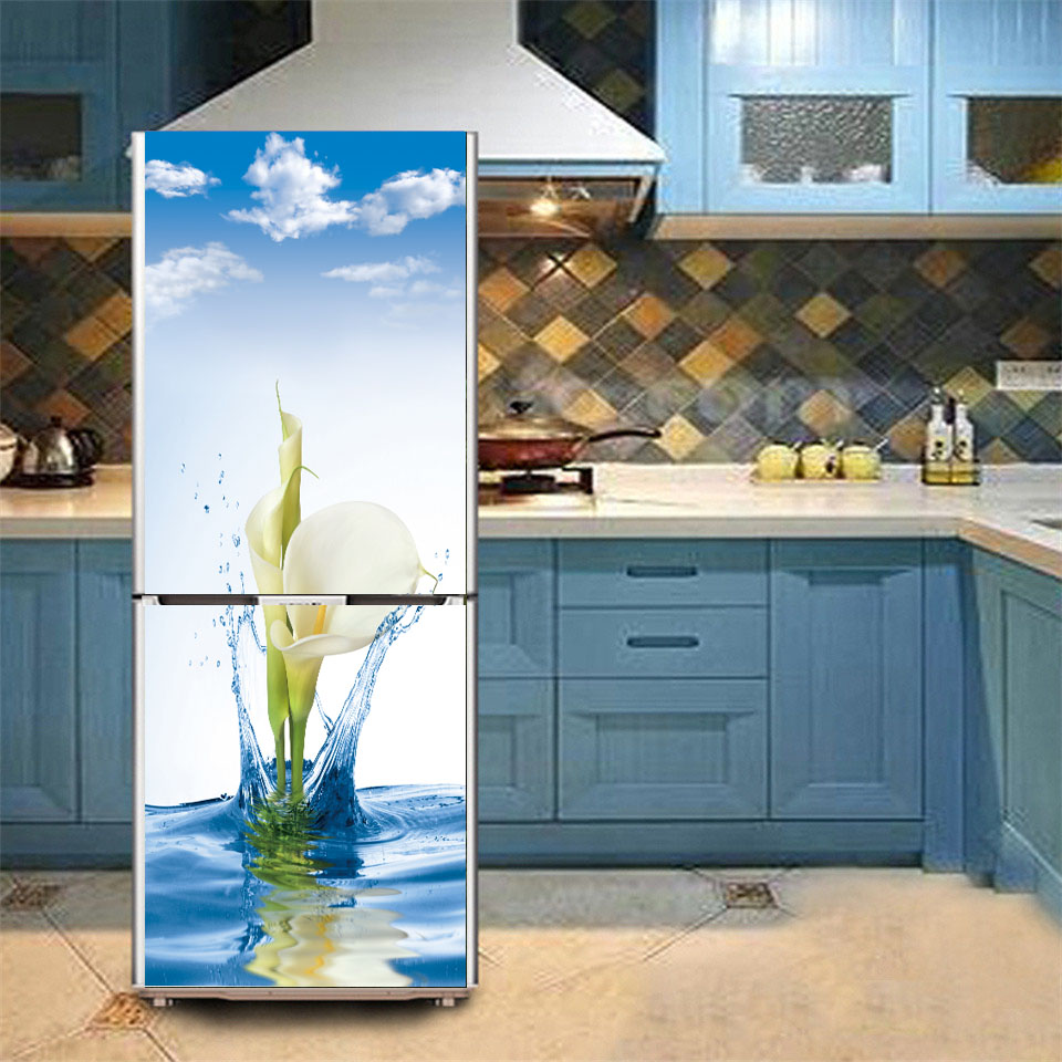 3d Sticker Refrigerator Waterp - Kitchen Baking Cabinet 评论和价格