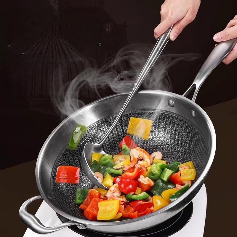 Food Stainless Steel Wok Spatu - Offset Spatula Set 评论和价格