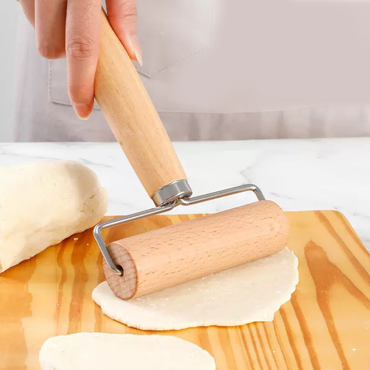 1PC Rolling pin; wooden baking - Kitchen Roll Baking 评论和价格