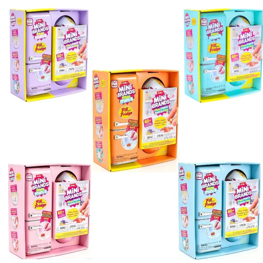 ZURU 5 Surprise Mini Fridge Ba - Miniature Baking Kitchen 评论和价格