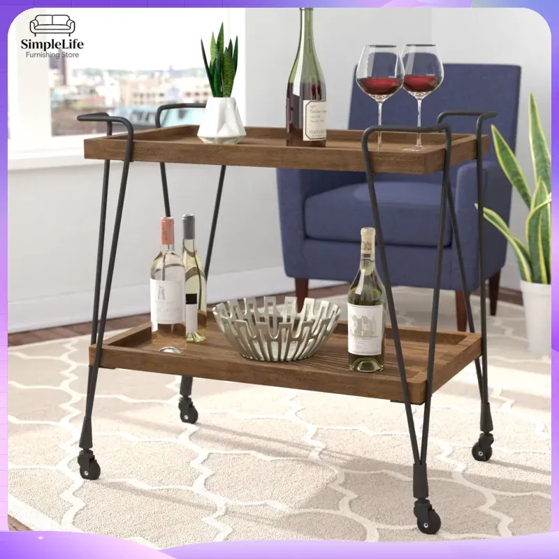 Kitchen Trolley with Wheels Ro - Kitchen Baking Trolley 评论和价格