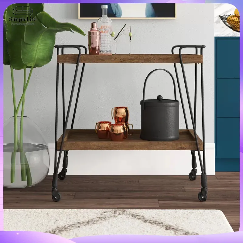 Kitchen Trolley with Wheels Ro - Kitchen Baking Trolley 评论和价格
