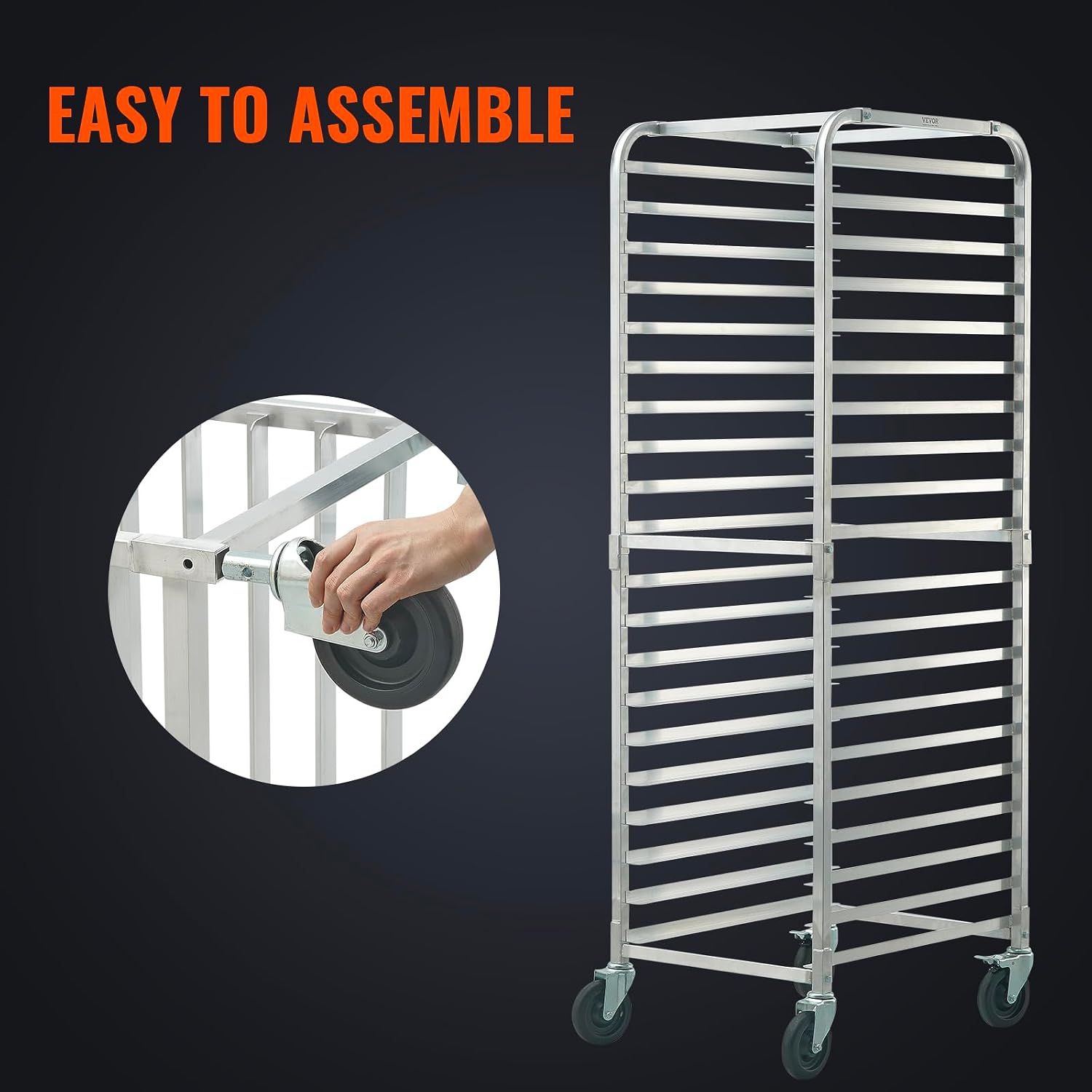 Twenty Tier Commercial Bun Pan - Kitchen Baking Trolley 评论和价格